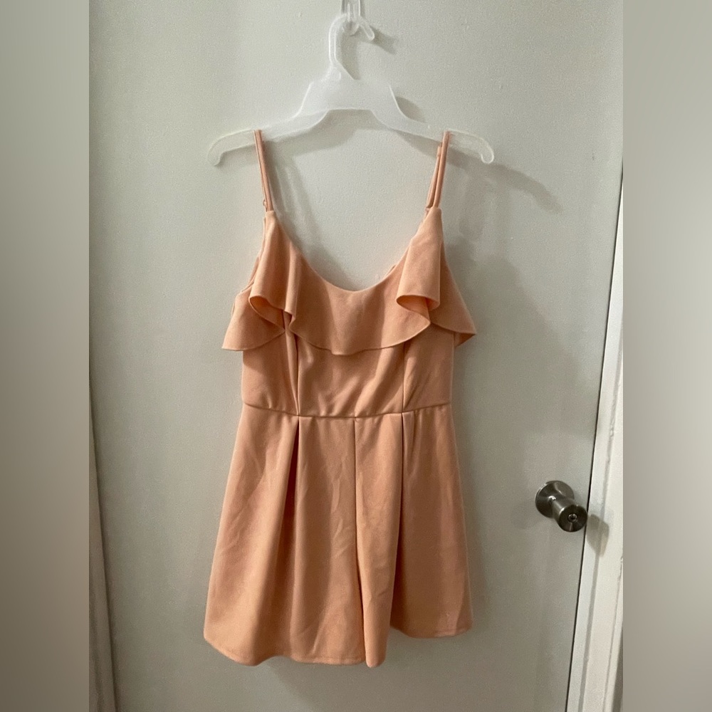 Peach Women’s Romper